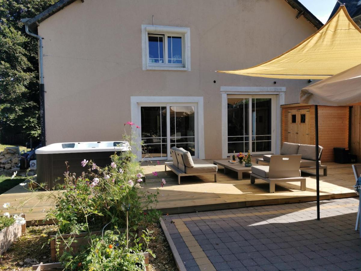 Le Pavillon De L'Herboriste 14P Jacuzzi Jardin Tintigny Exterior foto